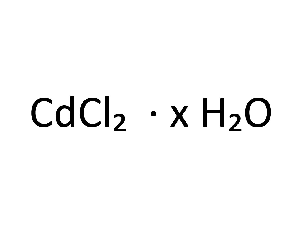 Cadmiumchloride hydraat, 98%  100 G