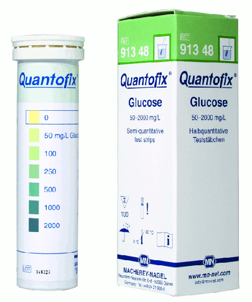 Indicatorstrookjes Quantofix Glucose