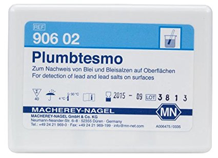 Teststrips Plumbtesmo, 5 mg/l, M&N