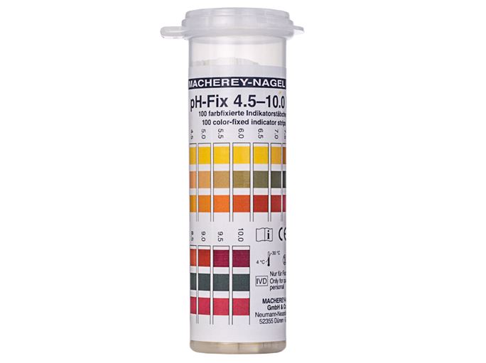 Indicatorstaafjes pH-Fix, pH 4.5-10.0, PlopTop tube