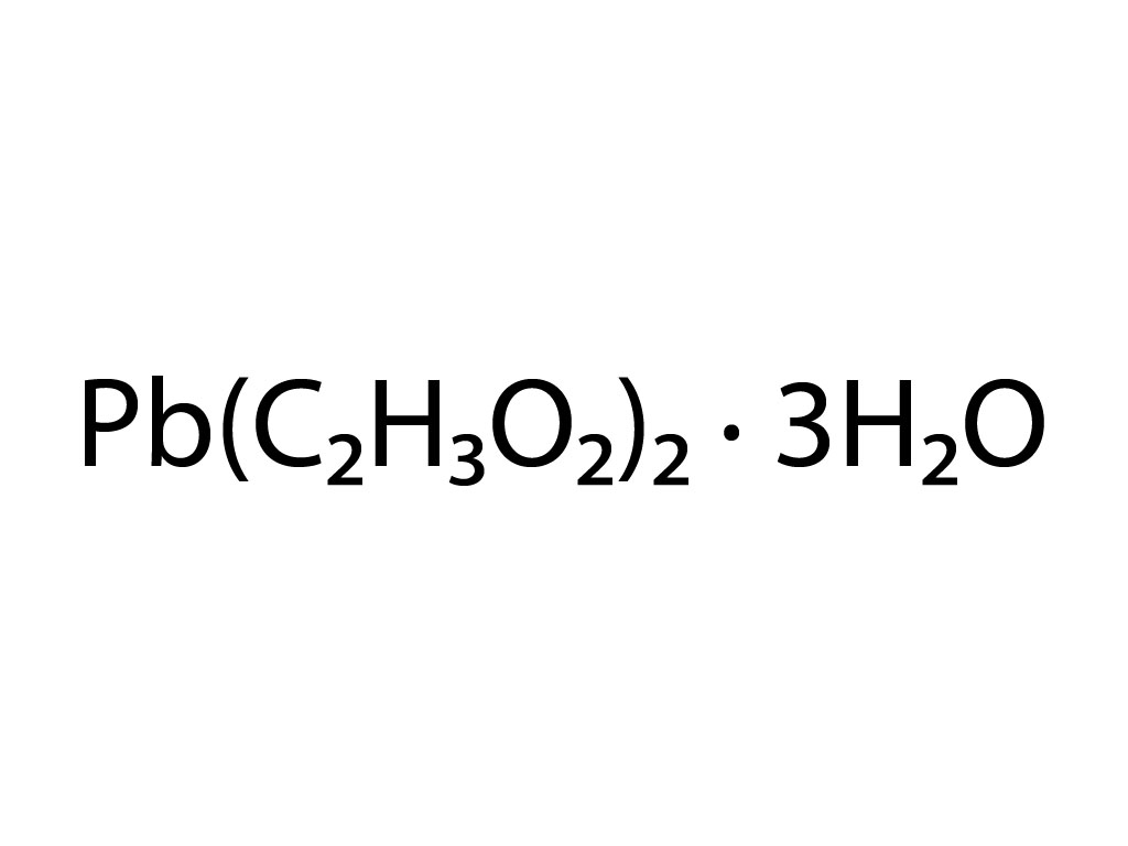 Lood(II)acetaat trihydraat 98+% zz 500G