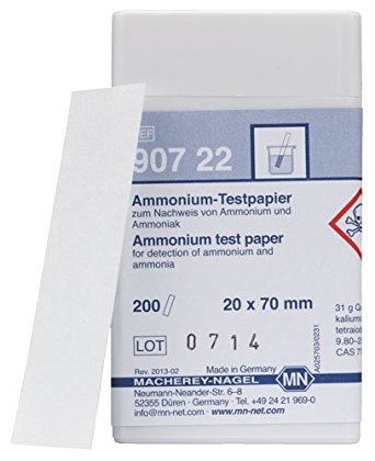 Teststrips Ammonium 20x70 mm, 10 mg/l
