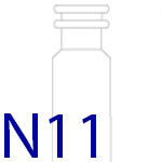 N11 Snapring vials