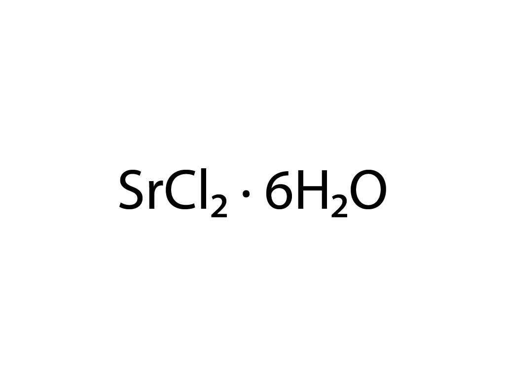 Strontiumchloride hexahydraat pa 100G