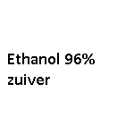 Ethanol 96% Zuiver
