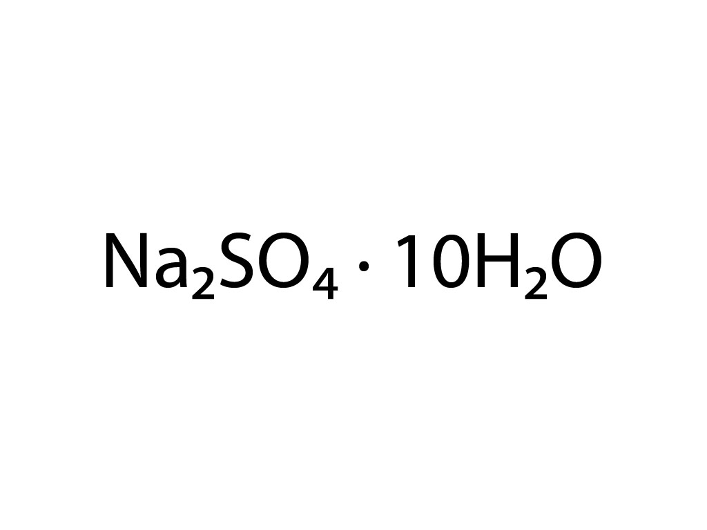 Natriumsulfaat decahydraat ch.z  1 KG