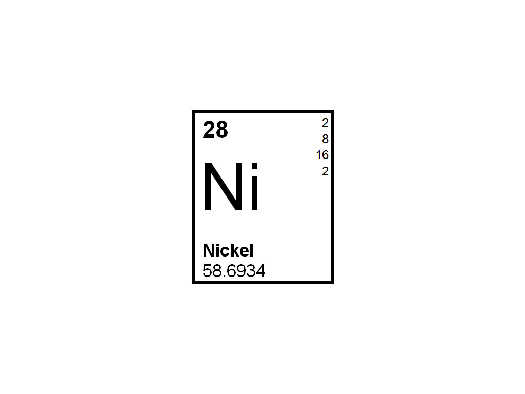 Nikkel, korrels, 5-11 mm, 99,97% 250 G