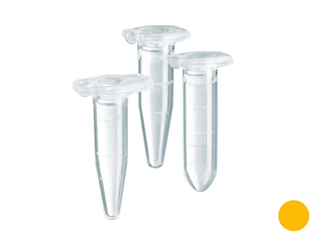 Safelock cup Eppendorf 1,5 ml, amber