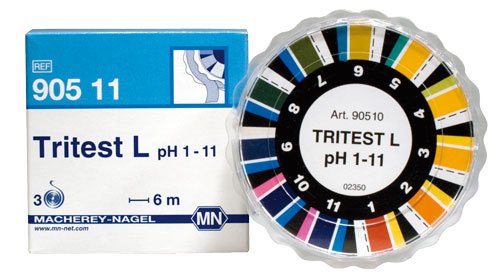 Indicatorpapier TRITEST L pH 1-11, navul