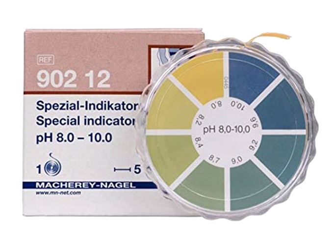 Indicatorpapier pH 8.0-10.0