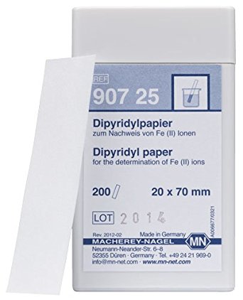 Teststrips Dipyridyl, 2 mg/l, M&N