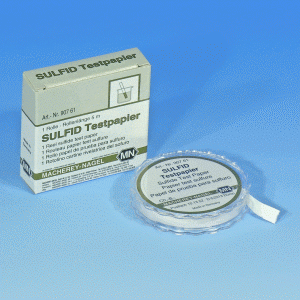 Sulphide testpapier, M&N