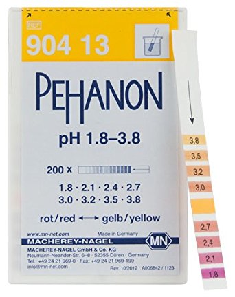 Indicatorpapier, Pehanon pH 1,8 - 3,8