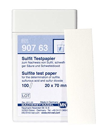 Sulfit Testpapier 20x70 mm, M&N