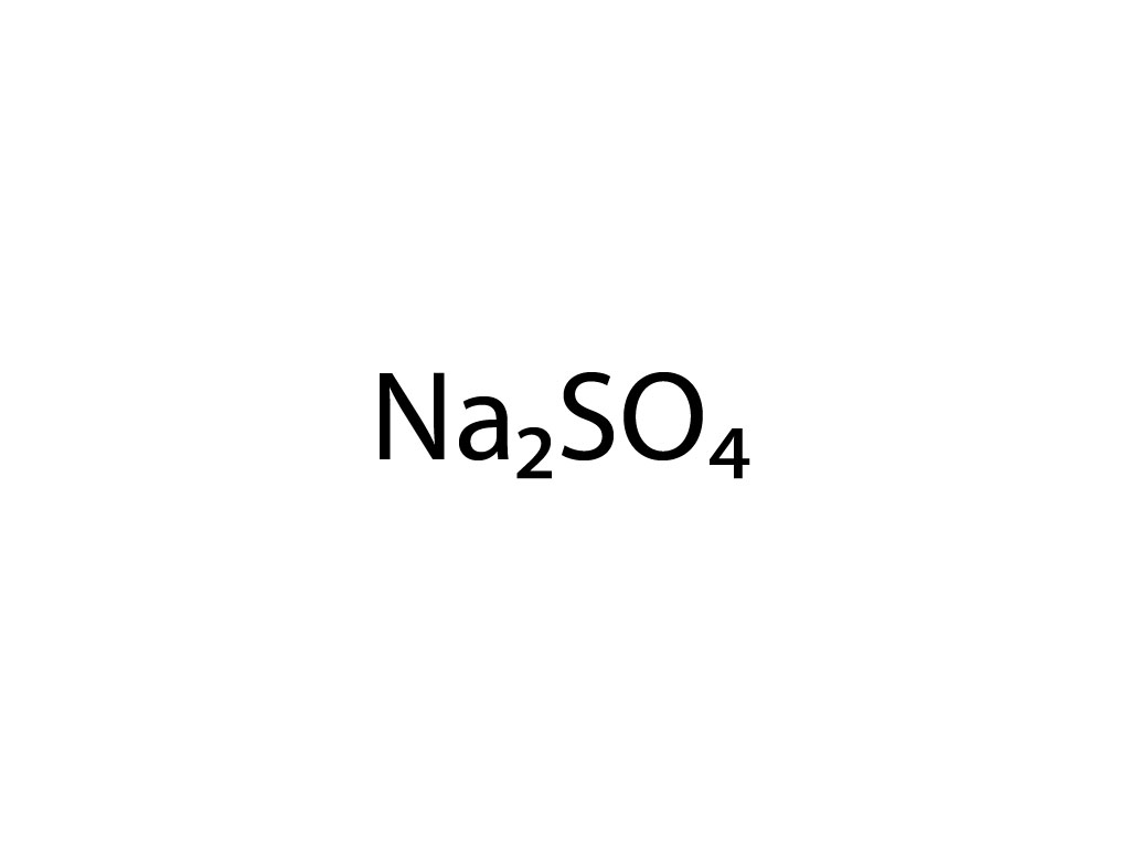 Natriumsulfaat w.v. 99%  1 KG