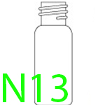 N13 Schroefdop vials