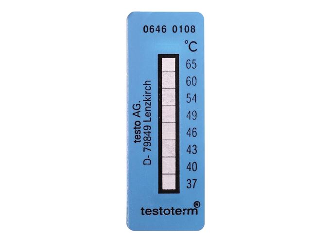Temperatuur teststrook Testo, 37 - 65° C
