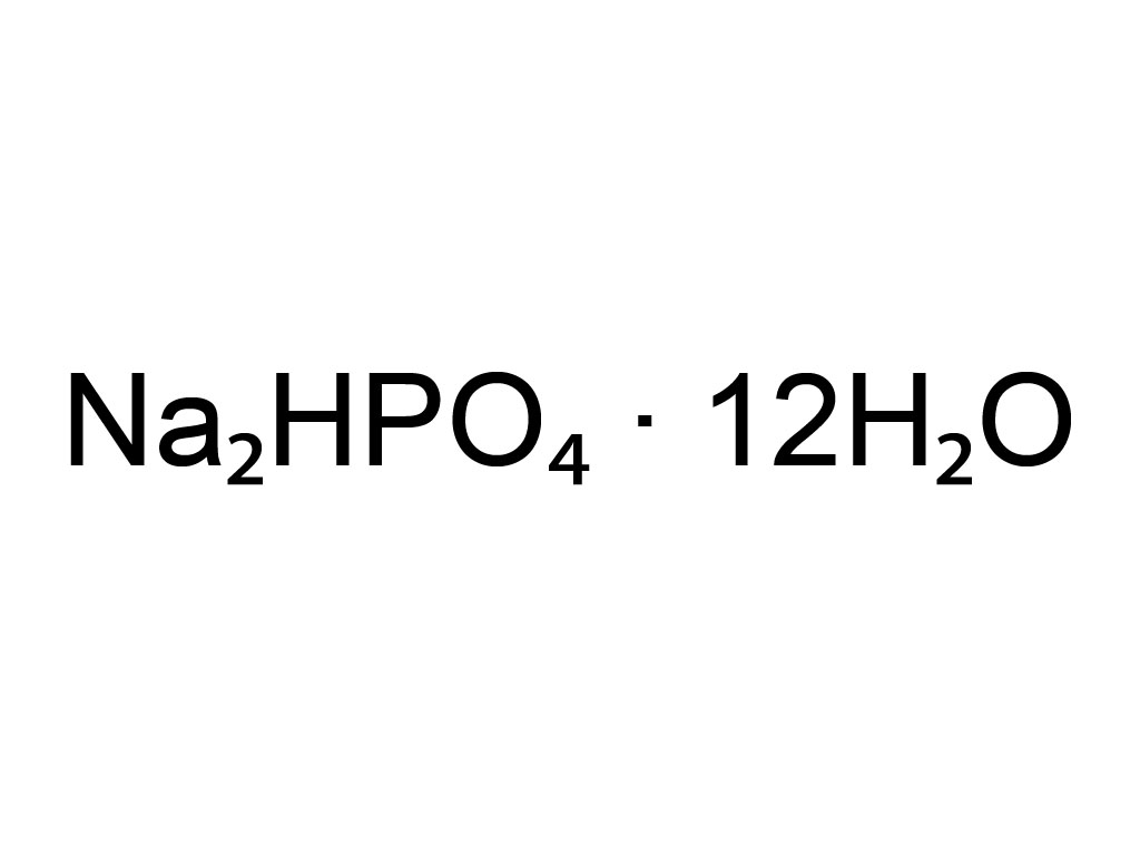 di-Natriumwaterstoffosfaat dodecahydraat