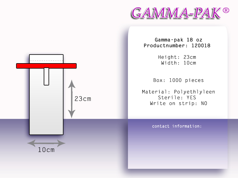 Gamma-Pak 18 Oz