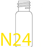 N24 Schroefdop vials