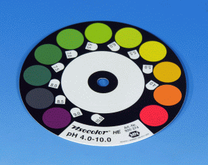 VISO HE Colour comparison disk pH 4-10