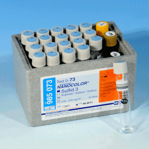 Kuvettentest Sulfide 3 0,05–3,00 mg/L S2