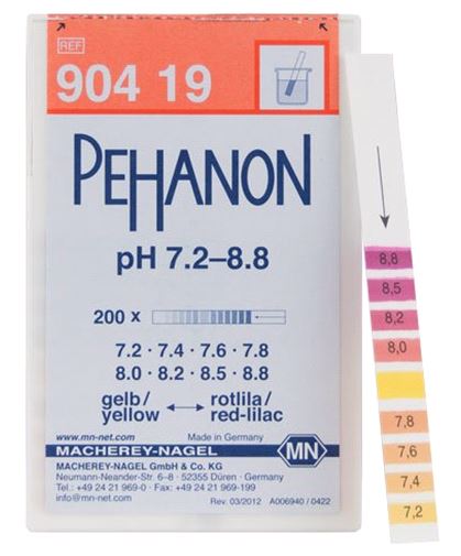 Indicatorpapier, Pehanon pH 7,2 - 8,8