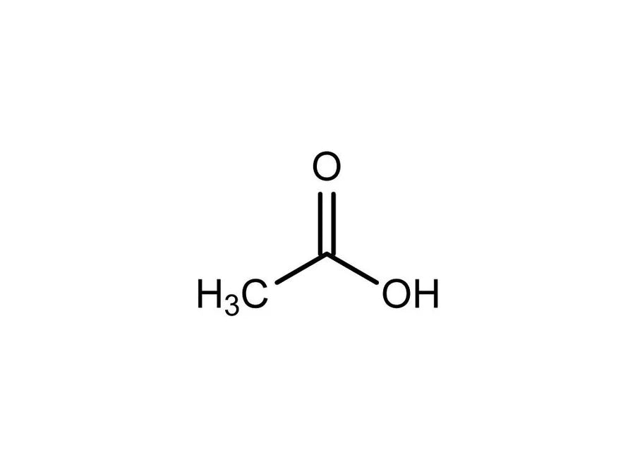 Wat is de chemische formule van azijnzuur?