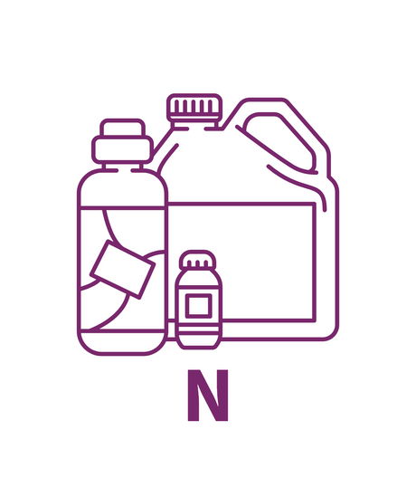 Chemicaliën: N