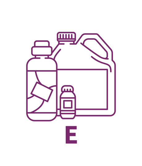 Chemicaliën: E