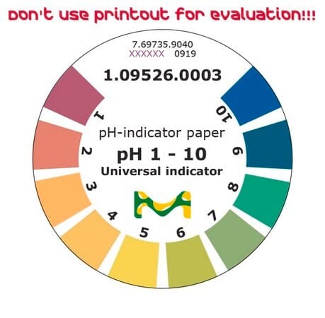 Indicatorpapier pH 1-10, universeel, 3 rollen, MQuant®