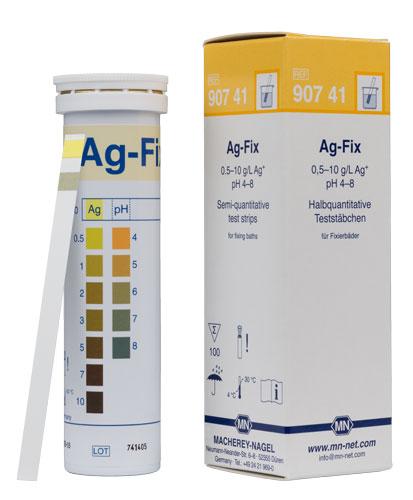 Ag-Fix teststrips gradatie zilver