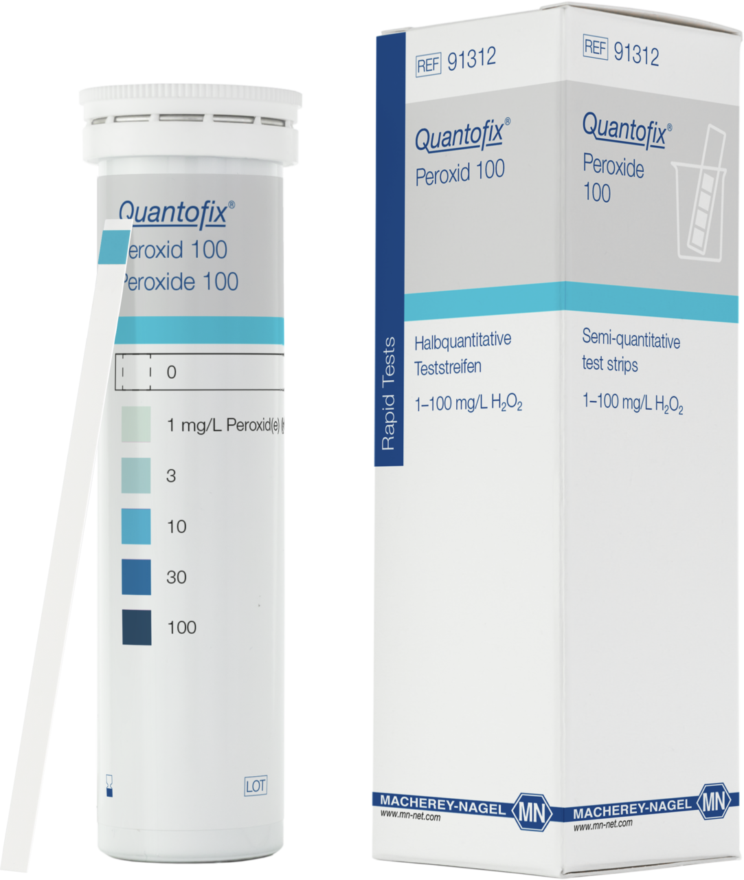 QUANTOFIX peroxide teststrips 1-100 mg/L