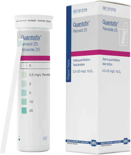 QUANTOFIX Peroxide 25 teststrips - Antonides -  Teststrips