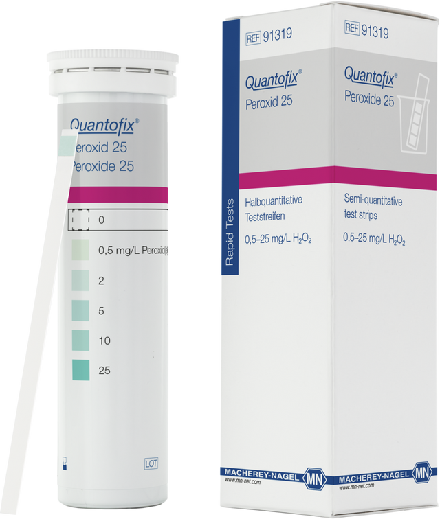 QUANTOFIX Peroxide 25 teststrips - Antonides -  Teststrips