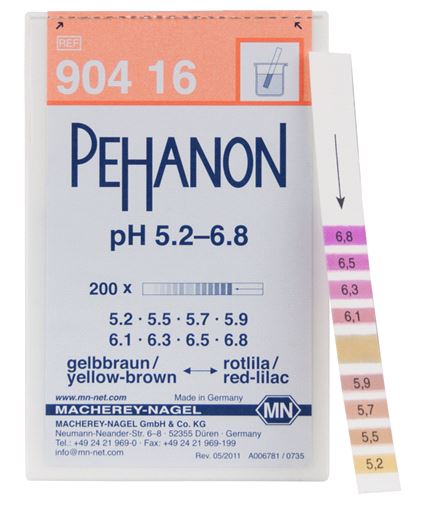 Pehanon Indicatorstrips pH 5.2-6.8