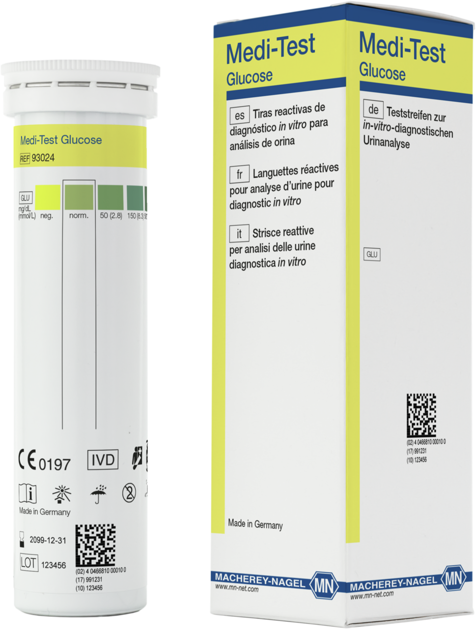 MEDI-TEST Glucose urine teststrips
