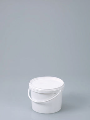 Emmer, PP wit, 2 l + deksel - Antonides -  Emmers