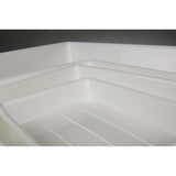 Labtray, PP wit, lengte x breedte 515x415mm, 15 liter