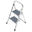 Productfoto van Trap, Hailo K70 Standardline, opvouwbaar, aluminium, 2 treden, 47cm, anti slip laag