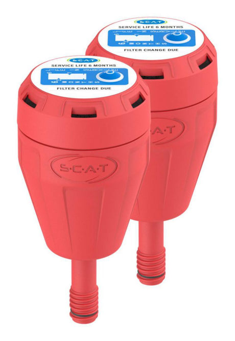 Productfoto van Koolstoffilter M, V3.0 , met spatbescherming en vervangingsindicator, service life 6 mnd, 2-pack