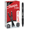 Gelpen Sharpie® S-Gel, lijnbreedte 0,7 mm, zwart
