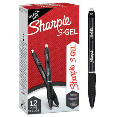 Gelpen Sharpie® S-Gel, lijnbreedte 0,7 mm, zwart
