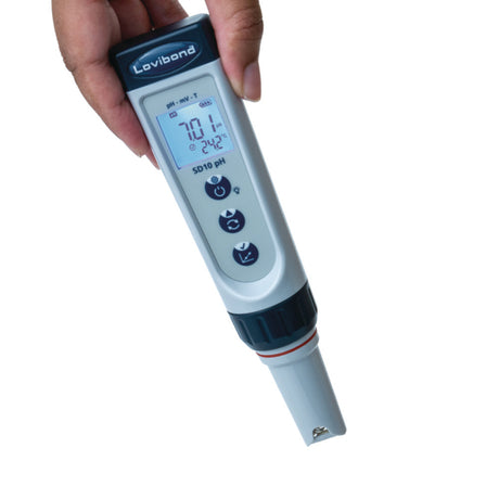 SD10 pH-zaktester pH 0 - 14, mV, Temperatuur