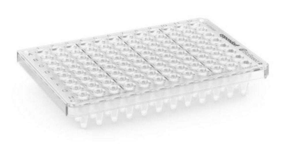 twin.tec® Trace PCRPlate 96 BioBased LoBind, halfgerand, PCR-clean, transparant, 25 platen
