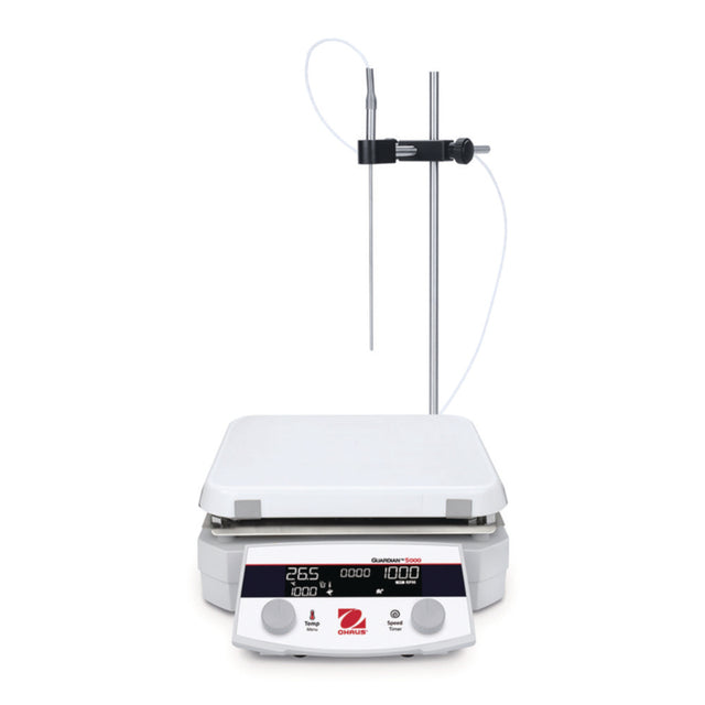 Productfoto van Magneetroerder met verwarming, Guardian 5000 e-G52HS10C incl. probe holder kit-1 en PT1000