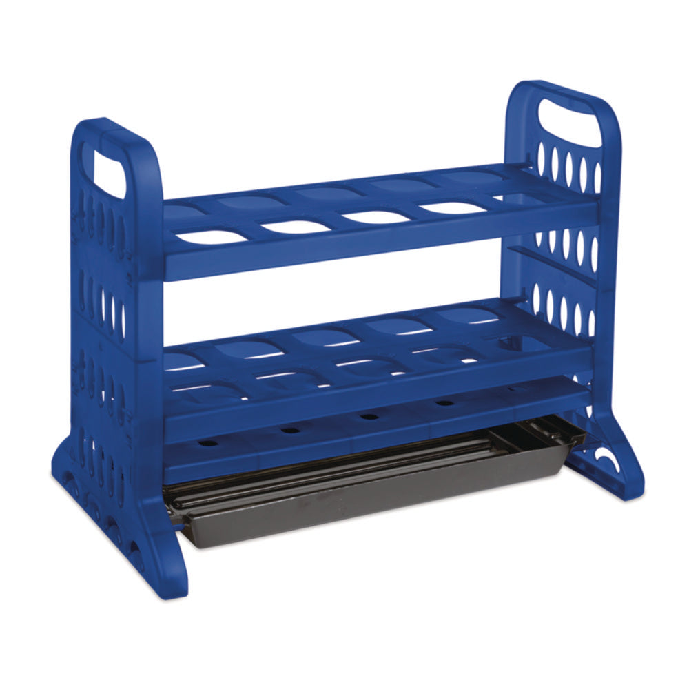Hydrometerrek, 10 plaatsen, blauw
