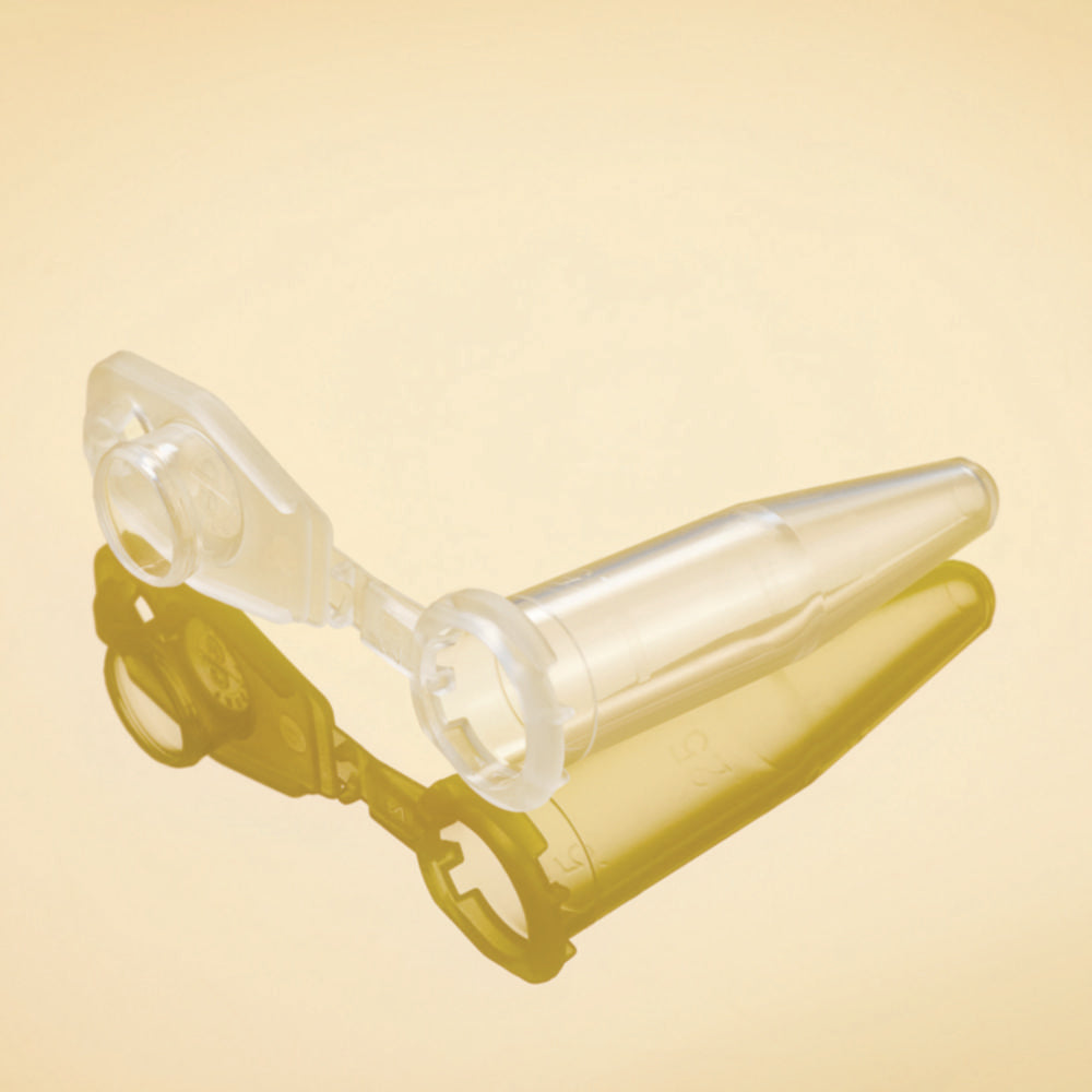 Reactievaatjes 0,5 ml BioBased, Safe-Lock, kleurloos