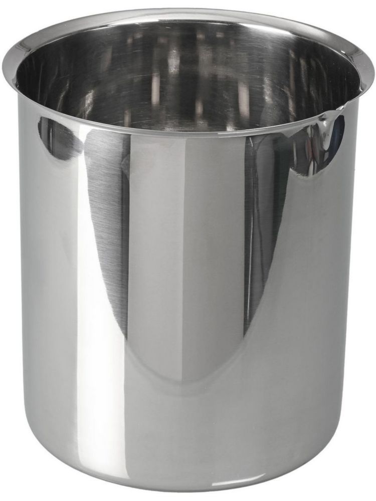 Laboratoriumbeker 3000 ml roestvrij staal, AISI 304