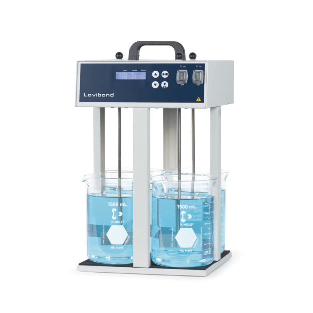 Laboratorium-floc-tester ET830 met 4 roerpunten, 100-240 V/50-60 Hz, 12 V DC